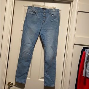 Banana Republic High Rise Skinny Jean Size 30